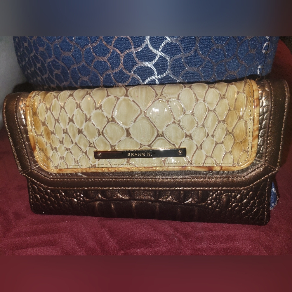 Brahmin Checkbook Wallet